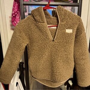 Abercrombie kids teddy bear pull over! Size 7/8